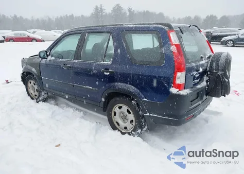 2005 Honda Cr-V Lx z USA, uszkodzony, nr VIN SHSRD78565U306285